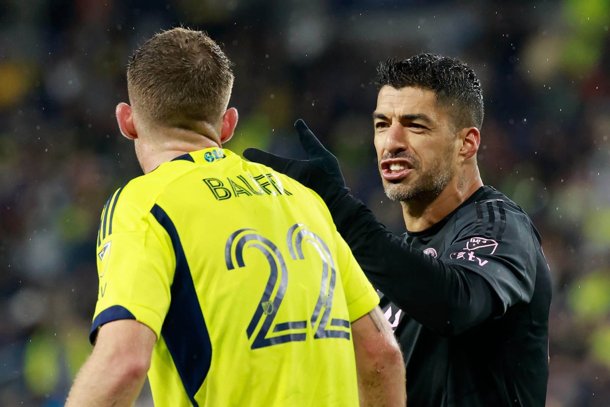 Reporter: Suarez will be suspended for one game and will miss G3 between Inter Miami and Nashville