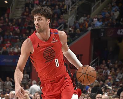 Avdija scored 20 points in the half and 13 points in the second quarter to lead the Trail Blazers' reversal.